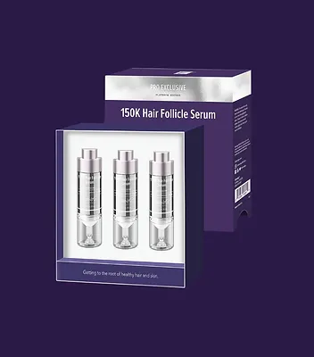 150K Hair Follicle Serum – 1-Month Supply Pro (3x0.33 fl.oz) | DefenAge - Image 2